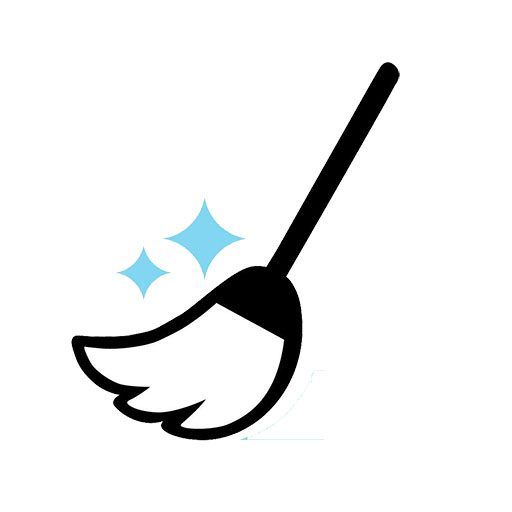 Neat and Sweet Broom Logo